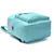 Imagen de Mochila Urbana Escolar Good Pak Cierre Contra Tono Lisa Aqua Art. 37536