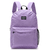 Mochila Urbana Escolar Good Pak Cierre Contra Tono Lisa Coral Art. 37537