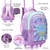 Mochila Carro Lettering Smile Sparkle con Llavero Skora Art. 37606 - comprar online