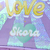 Mochila Carro Lettering Smile Sparkle con Llavero Skora Art. 37606