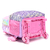 Imagen de Mochila Escolar Con Carro 18 Pulgadas Skora Alma Matelasse Rosa con LLavero Art. 37611