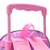 Imagen de Mochila Escolar con Carro 16 Pulgadas Rainbow Hearts con Llavero Art. 37624