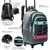 Mochila Con Carro 18 Pulgadas Skora Cromatico con LLavero Art. 37697-37701-37703 - Maple