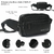 Riñonera Urbana Wanderlust Go Black Edit Art. 38512 - comprar online