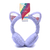 Imagen de Orejeras de Abrigo Infantil Con Orejitas Brillitos Skora Think Happy Art. 38623