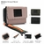 Billetera Grace Corta de Dama Microfibra 2 Compartimentos Skora Art. 39070 - Maple