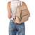 Mochila Dama Simil Cuero Con Llavero Colgante Squash - comprar online