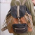 Mochila Kif Kif Mujer Economica 4041-k Simil Cuero Bolsillos