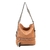 Cartera Mochila Urbana Simil Cuero Bacare Dama