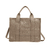 Cartera Tote Bag Agarrate Catalina Pu Detalle de la Marca ARt. 25224