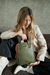 Mochila Cartera Dama Cuero Sintetico Combinada con Vivos Barbara Bags Art. BB071 - tienda online