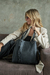 Cartera Dama Bolso con Tachas Cuero Sintetico Liso Art. BB075