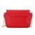 Cartera Bandolera Ona Saez con Herraje y Solapa Cuero Sintético ART. OS-522 - Maple