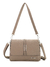Imagen de Cartera Ona Saez Cuadrada Pu 3 Compartimentos Interiores ART. OS-652