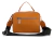 Bandolera Ona Saez Eco Cuero Doble Compartimento - Maple