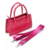 Bandolera Pink Tiny Skora Manijas Y Correa Rectangular - tienda online