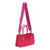 Bandolera Pink Tiny Skora Manijas Y Correa Rectangular - comprar online