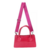 Bandolera Pink Tiny Skora Manijas Y Correa Rectangular