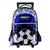 Mochila Carro Escolar Footy Pop It Futbol Infantil