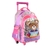 Mochila Con Carro Escolar 18 Pulgadas Footy Osito Teddy - comprar online