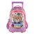 Mochila Con Carro Escolar 18 Pulgadas Footy Osito Teddy
