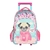 Mochila Footy Con Carro 18 Pulgadas Conejito Termoformada