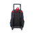 Mochila Con Carro Metalizada Escolar Outer Space Zaphir - tienda online