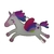 Mochila Escolar Simones Mushi Unicornio 18 Pulgadas Lentejue en internet