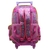 Mochila 18 Pulgadas Escolar Simones Mushi Dress Con Carro - Maple