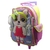 Mochila 18 Pulgadas Escolar Simones Mushi Dress Con Carro