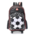 Mochila Carro Futbol Pelota Skora Letsplay Termoformada Roja