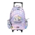 Mochila Chimola Pouch 18 Pulgadas con Carro Good Vibes Art. TR127
