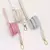 Guia de couro Atena - Off White com Branco