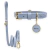 Atena Dog Kit - Personalized Leather Collar & Leash