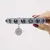 Elyse - Personalized Leather Collar - Allure with Montana Stones - buy online