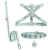 Órion Dog Kit - Personalized Leather Collar, Harness & Leash - online store