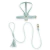Image of Diana Dog Kit - Leather Leash & Harness