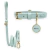 Atena Dog Kit - Personalized Leather Collar & Leash - online store