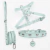 Stella Dog Kit - Personalized Leather Collar, Harness & Leash on internet