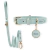 Clara Dog Kit - Personalized Leather Collar & Leash - Âme Acessórios Pet