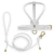 Simon Cat Kit - Leather Leash & Harness - Âme Acessórios Pet