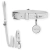 Lara Dog Kit - Personalized Leather Collar & Leash