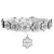 Collar de cuero personalizado Prímula - Âme Acessórios Pet