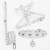 Stella Dog Kit - Personalized Leather Collar, Harness & Leash