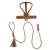 Diana Dog Kit - Leather Leash & Harness