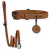 Lara Dog Kit - Personalized Leather Collar & Leash on internet