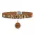Letras - Personalized Leather Cat Collar