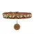 Vitória - Personalized Leather Collar - Âme Acessórios Pet