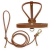 Image of Simon Cat Kit - Leather Leash & Harness