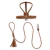Diana Dog Kit - Leather Leash & Harness on internet
